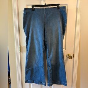 INC International Concepts Pull-On Flare Jeans